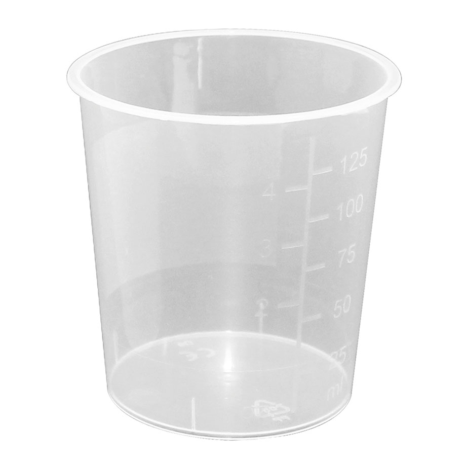 Urinbecher ratiomed 125 ml ohne Schnappdeckel rot, VE/UK = 1000 Stck.
