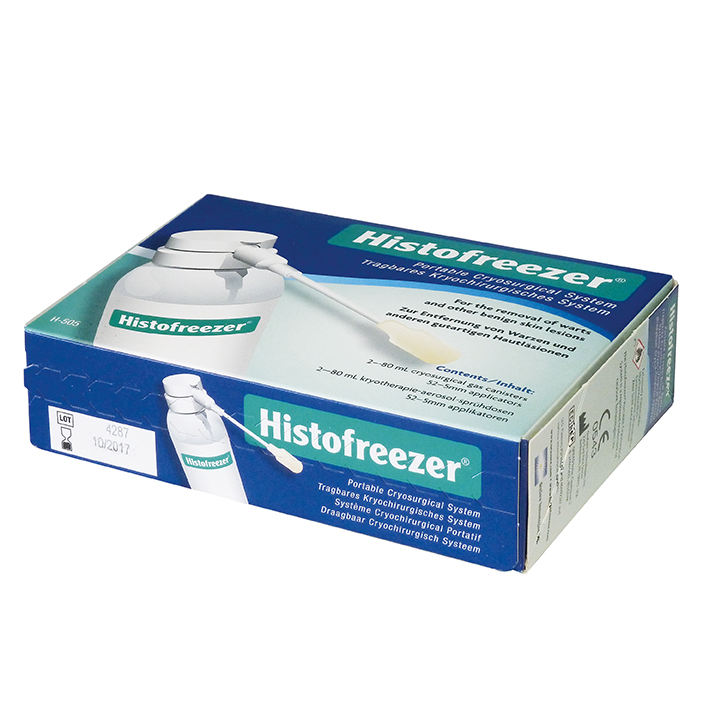 Histofreezer medium Warzenentferner 2 Dosen à 80 ml + 52 Applikatoren à 5 mm