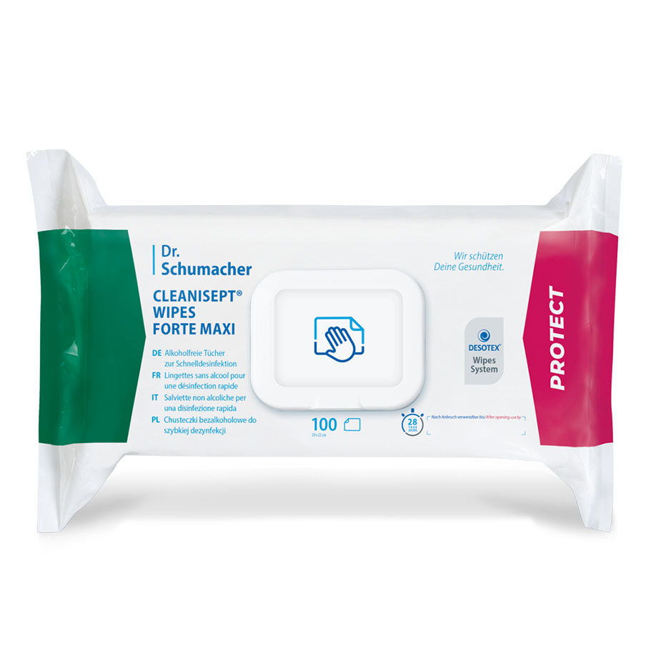 Cleanisept Wipes Forte Maxi Desinfektionstücher (100 T.)