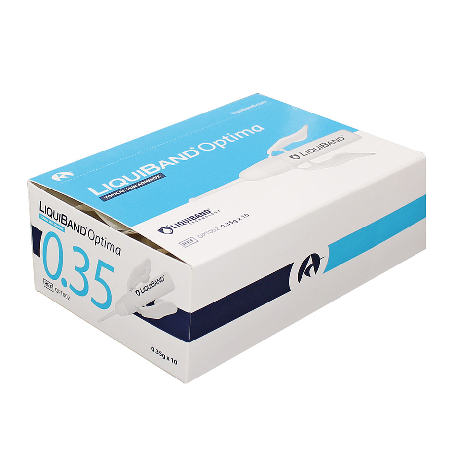 LiquiBand OPTIMA Hautkleber steril (10 Ampullen á 0,35 g)
