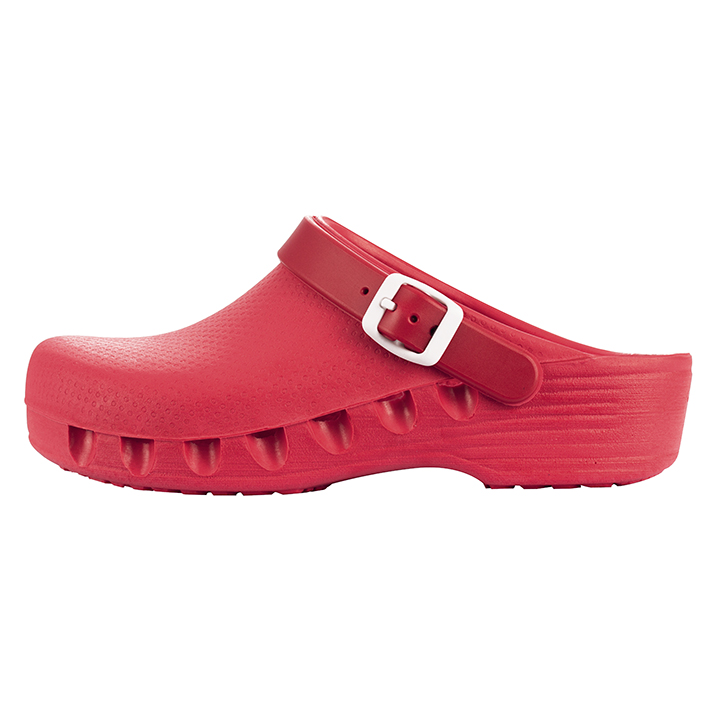 mediPlogs OP-Schuhe mit Fersenriemen fuchsia, Gr. 43