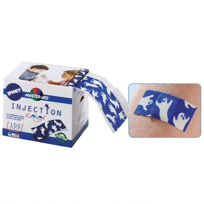 INJECTION Strip Color Injektionspflaster Spooky, 39 x 18 mm (100 Stck.)